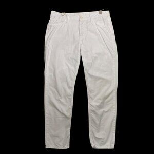 Mother the dropout white chino pants women’s 27 neutral lightweight summer
